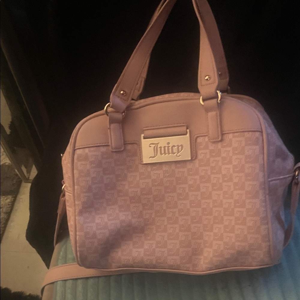 Juicy Couture Blush Shoulder Bag brand new used one time perfect condition